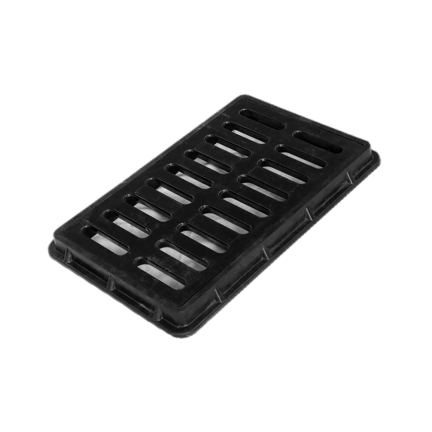Composite gully grating with frame photo