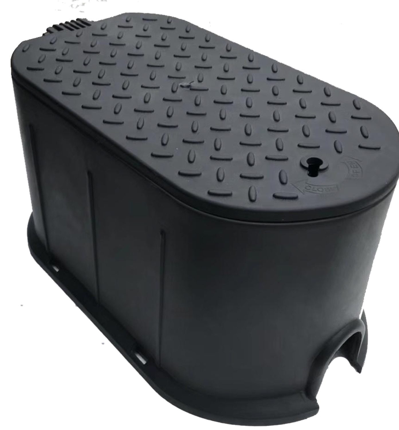 Water meter box photo